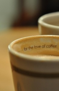 For the love of coffee