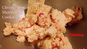 Pintesting Cherry Almond Shortbread Cookies - Add Cherries