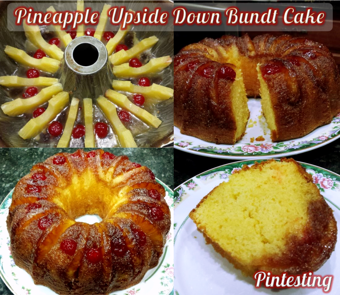 Pintesting Pineapple Upside Down Bundt Cake