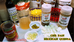 Pintesting One Pan Mexican Quinoa