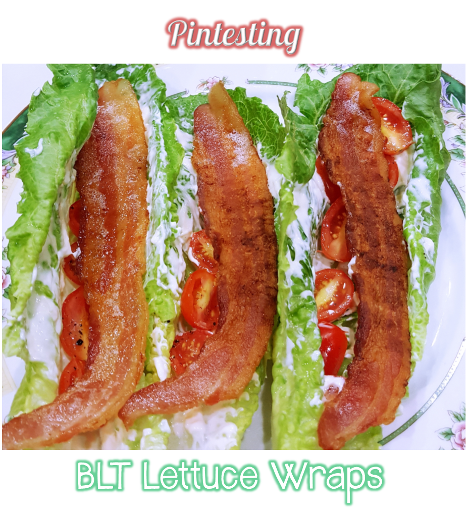 Pintesting BLT Lettuce Wraps