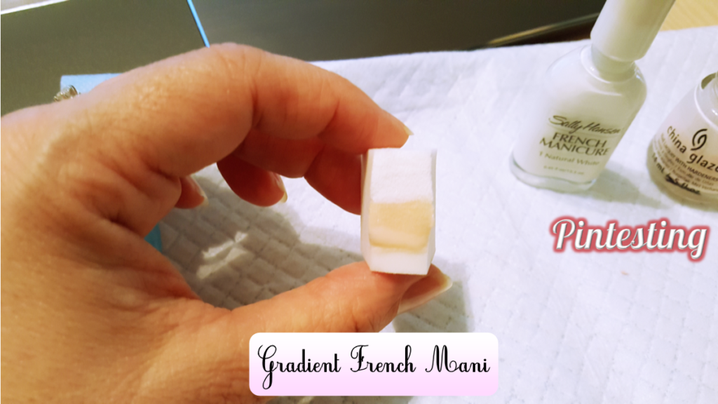 Pintesting Gradient French Mani
