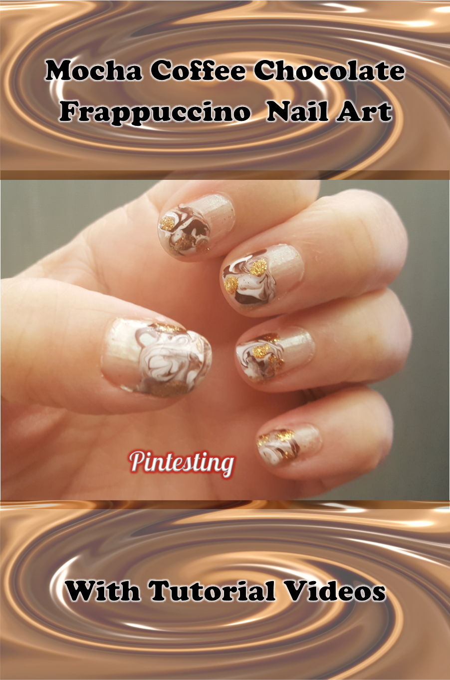 Easy CND Shellac bubble nail art & Additives! - YouTube