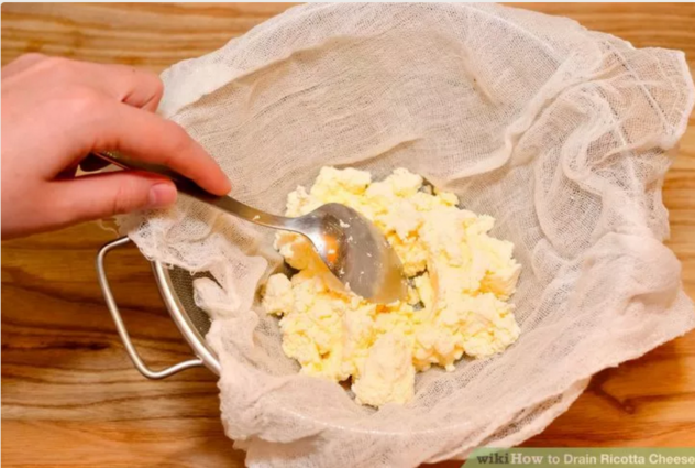 How to Drain Ricotta Cheese