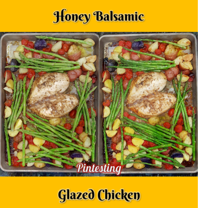 Pintesting Honey Balsamic Chicken