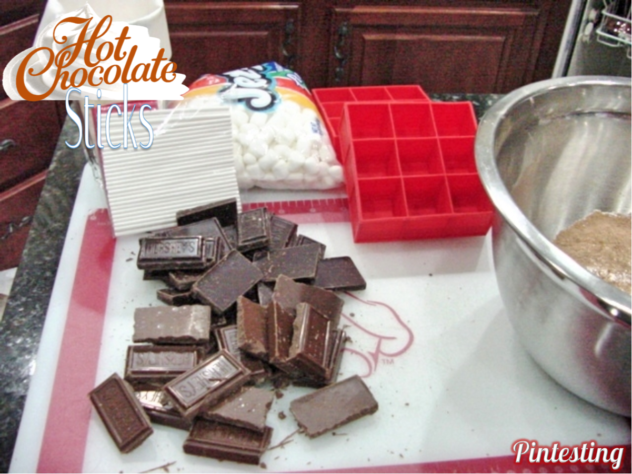 Pintesting Hot Chocolate Sticks