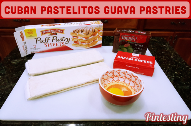 Pintesting Cuban Guava Pastries - Pastelitos de Guayaba