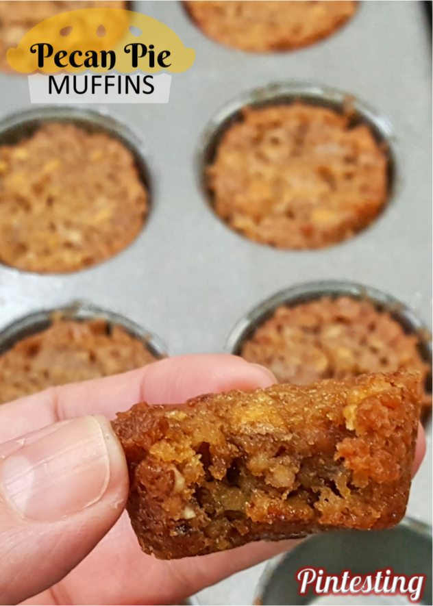 Pintesting Pecan Pie Muffins