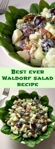 Pintesting Best Ever Waldorf Salad - ORIGINAL PIN