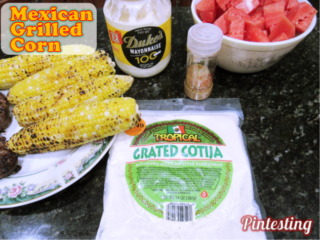 Pintesting Mexican Grilled Corn