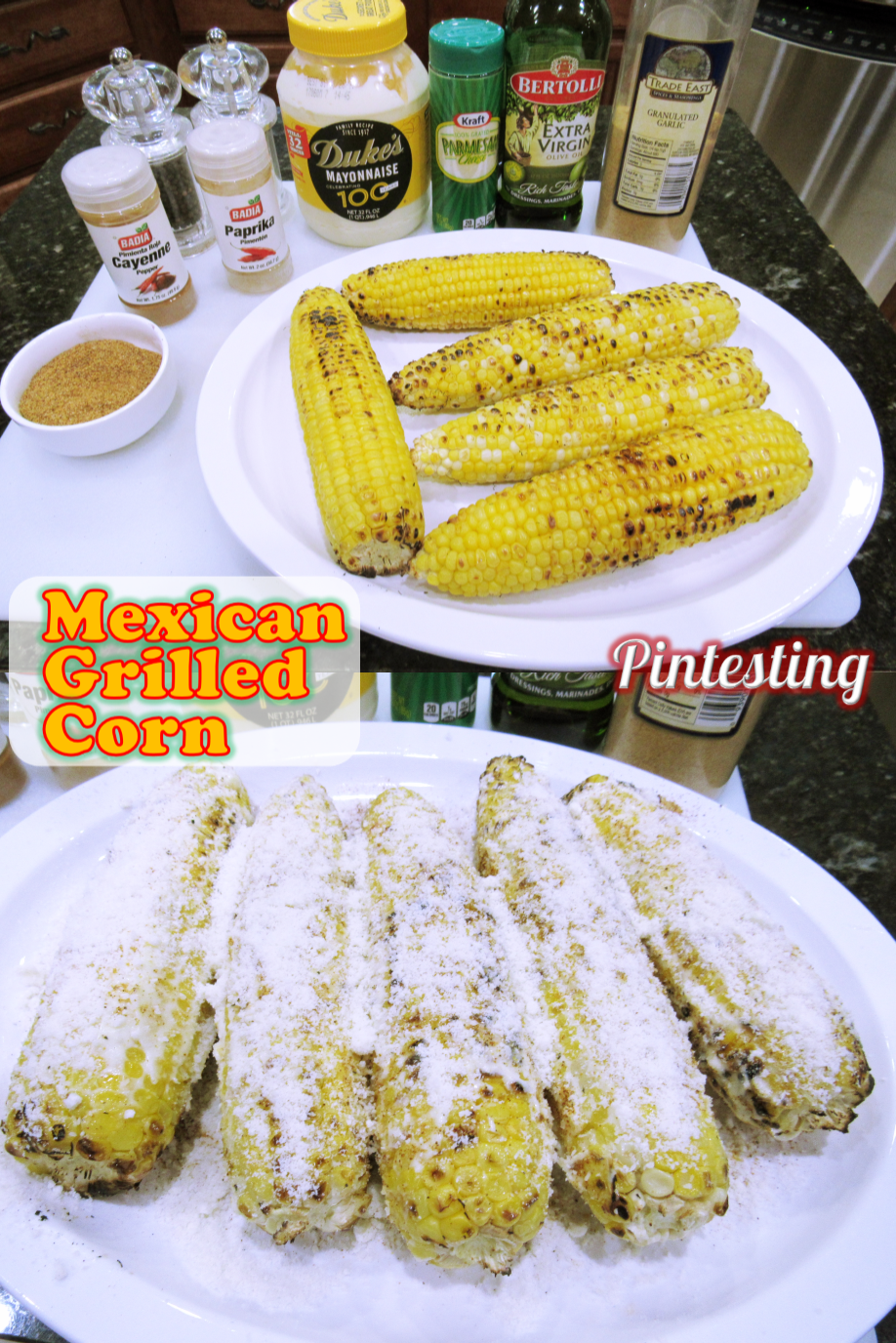 Pintesting Mexican Grilled Corn